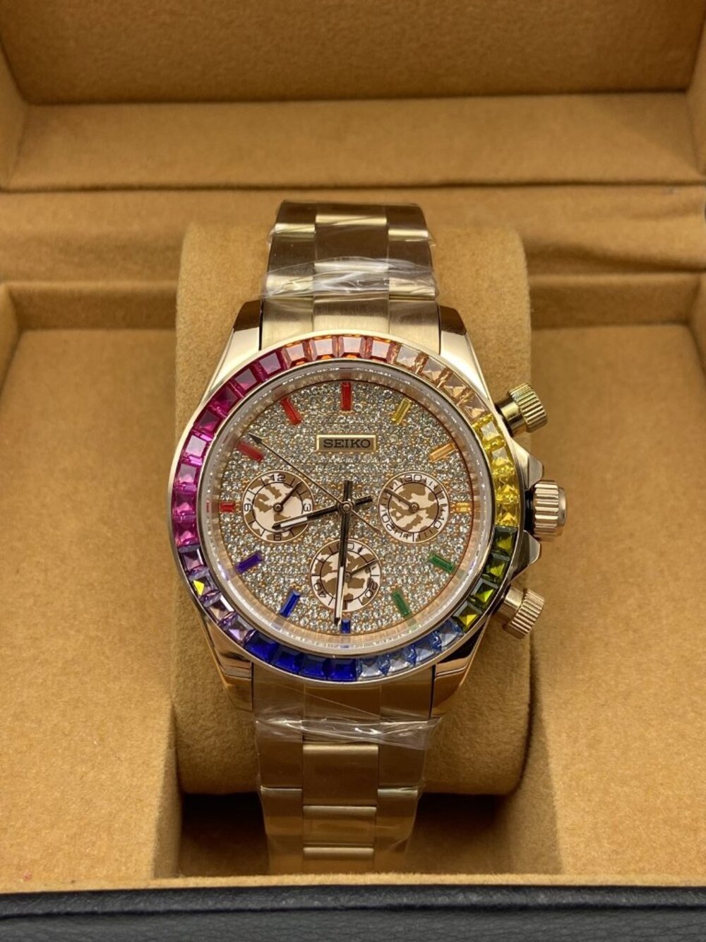 New Chronograph Watch Seiko VK63 Movement